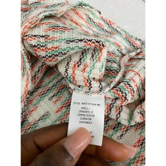 Code X Mode Muticolored knit top - Picture 3 of 4